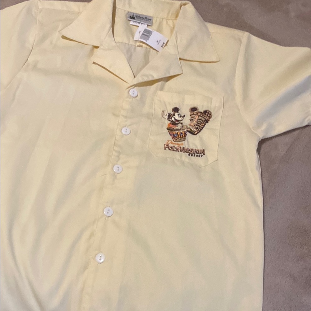 Disney Parks Youth Yellow Shirt